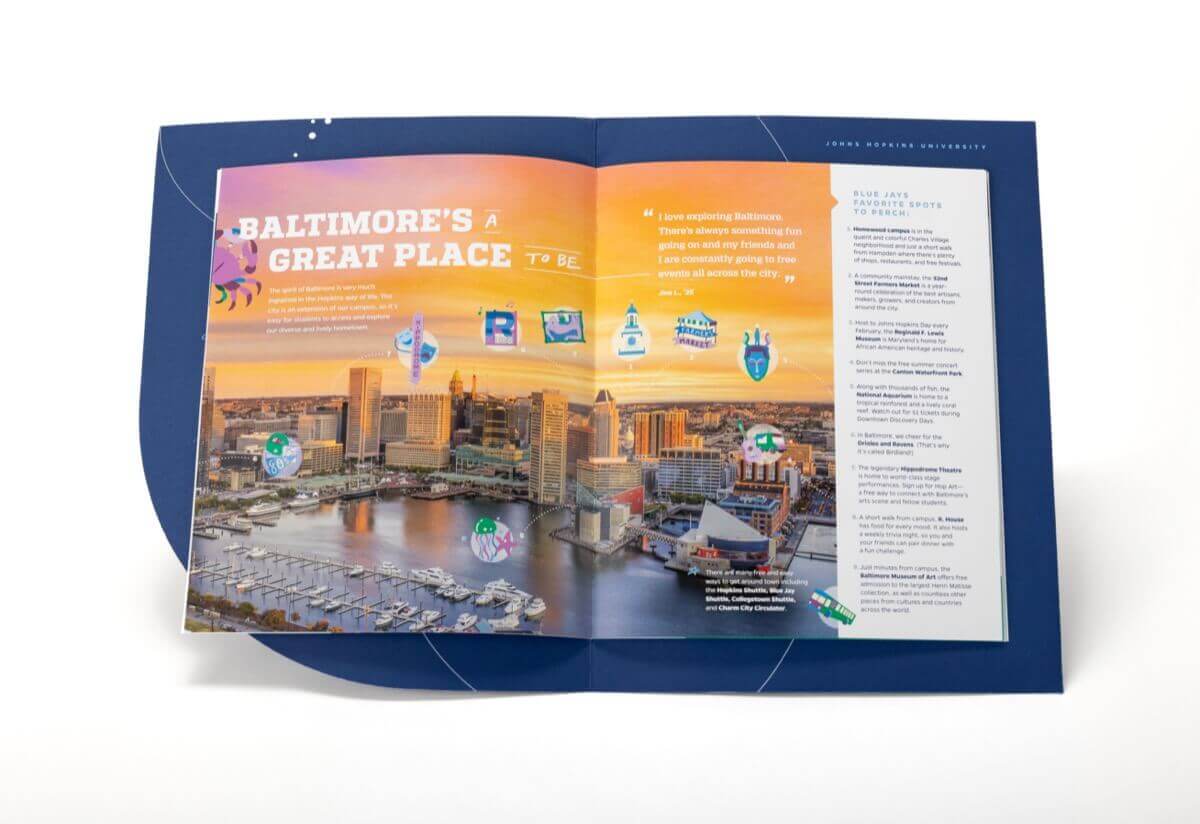 Johns Hopkins Univeristy Undergraduate Viewbook
