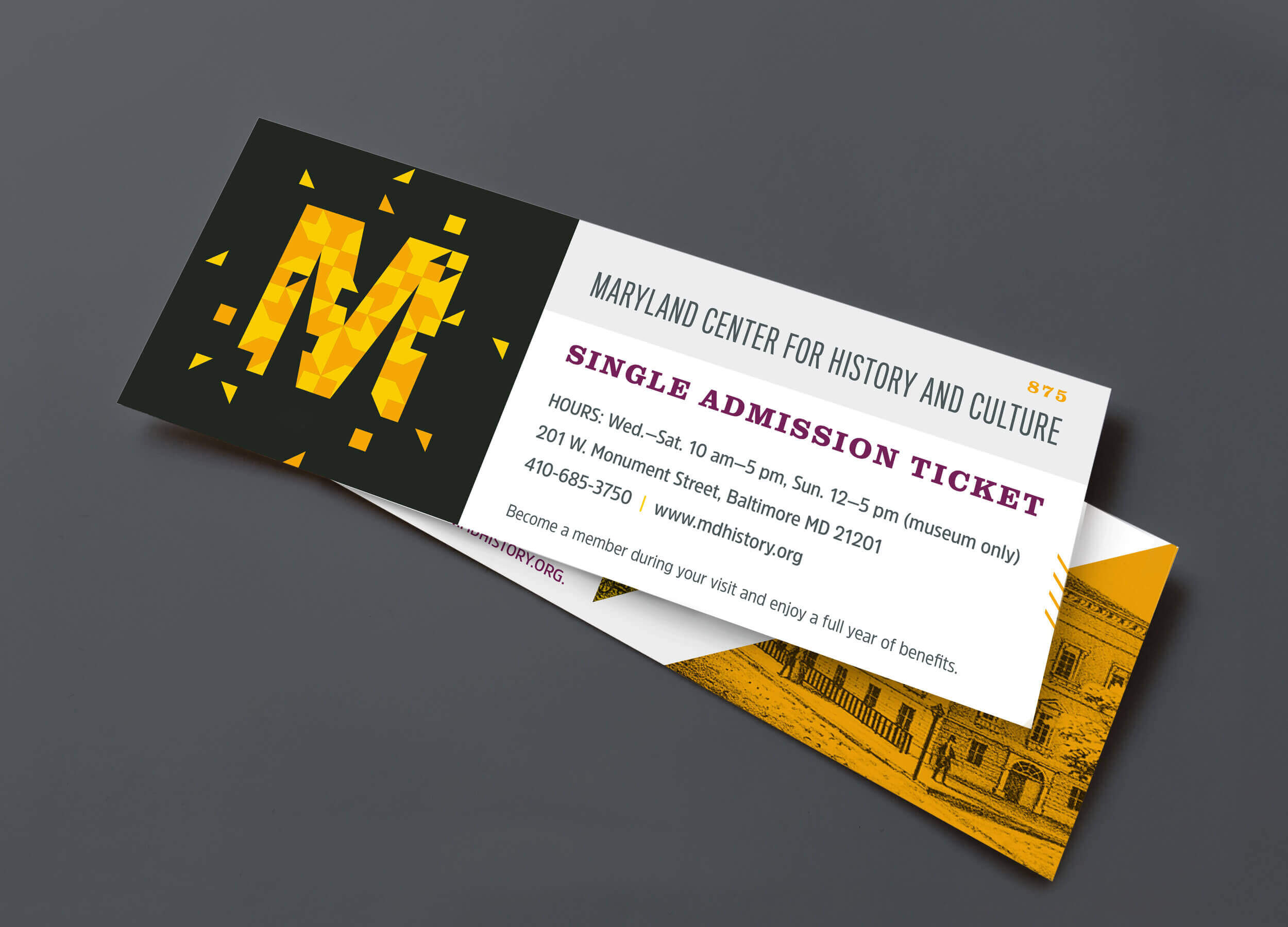 An MCHC ticket.