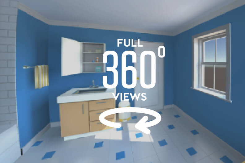 A second, more developed prototype image—360 degree views.