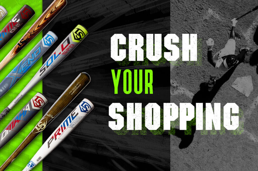 An ad reading, “crush your shopping.”
