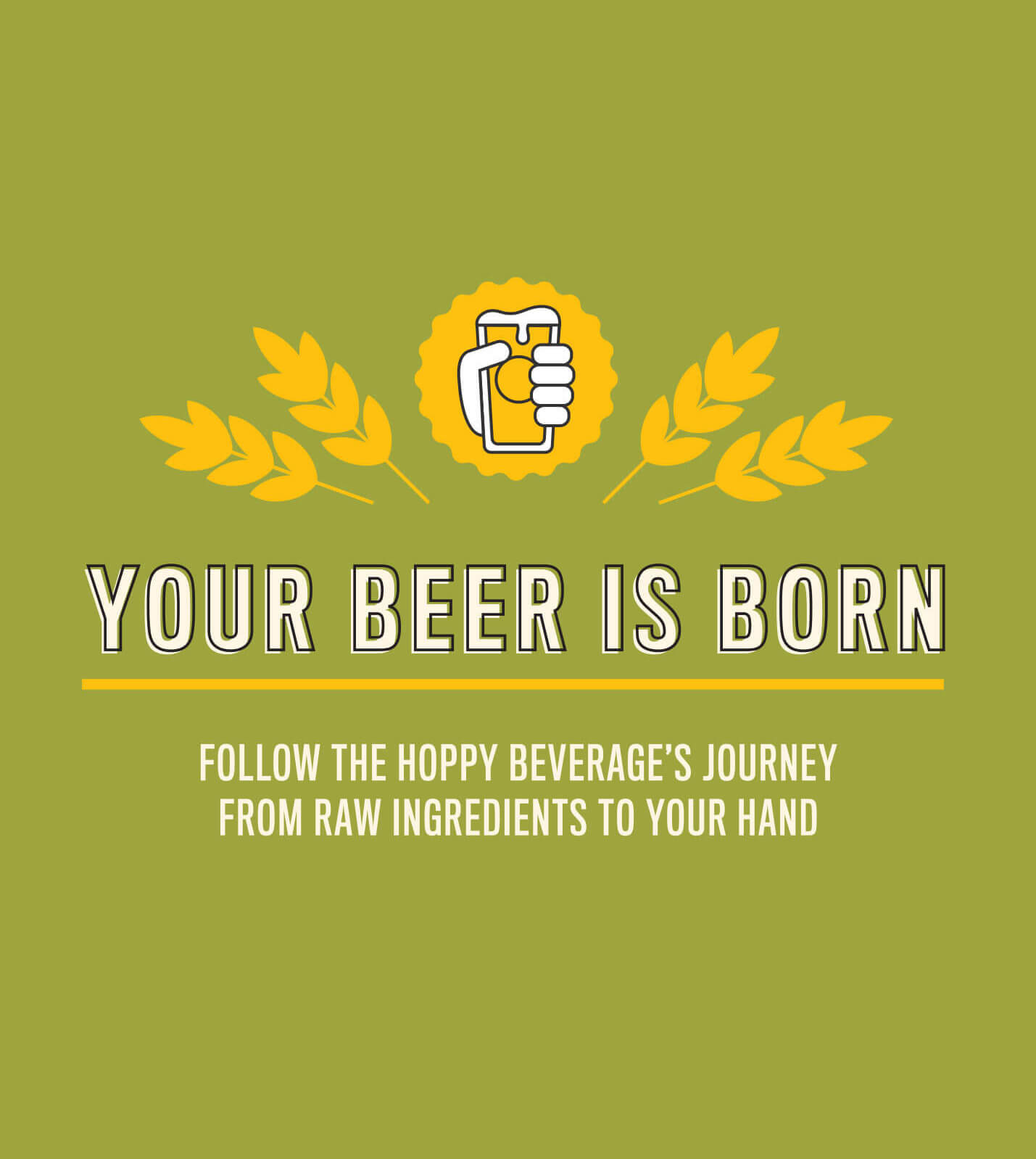 An illustration about beer.