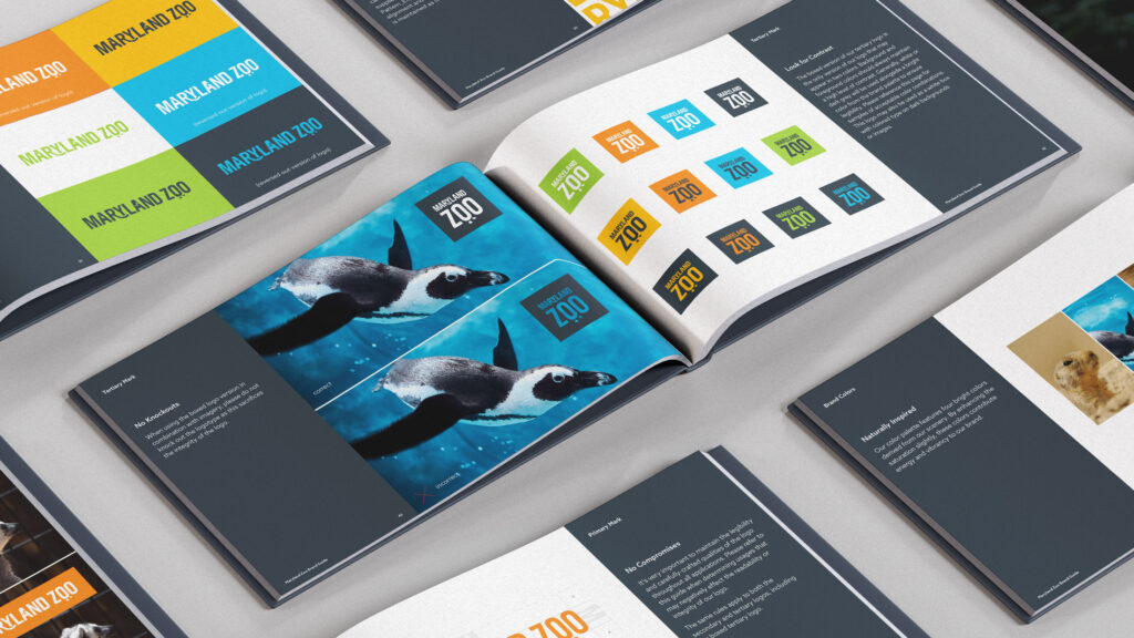 brand guide pages