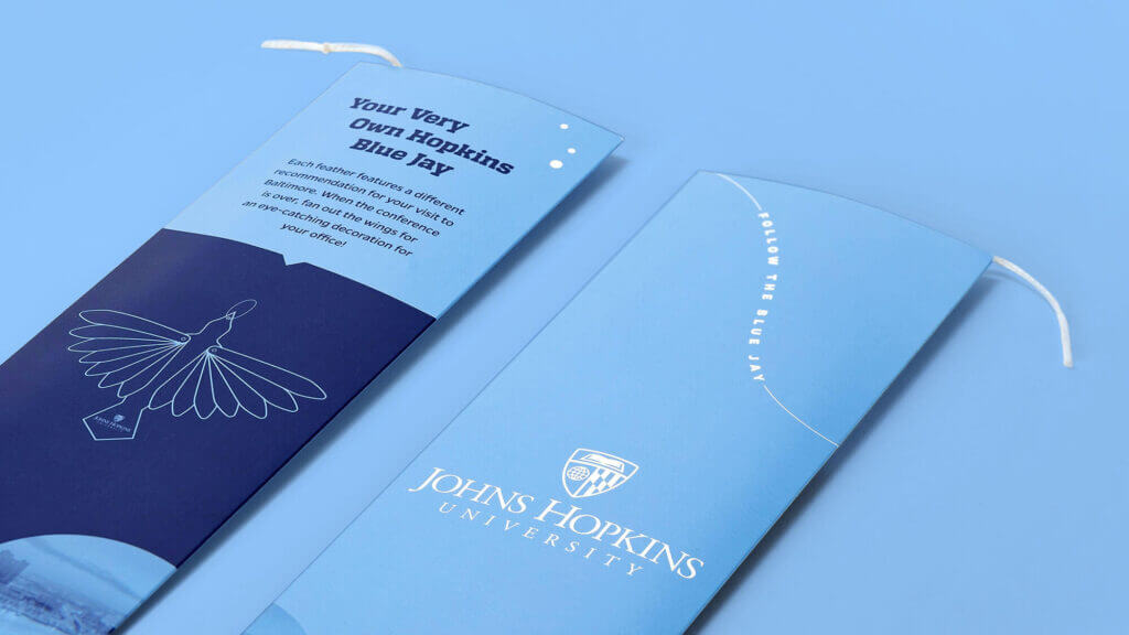 A detailed view of the mailer sleeve.