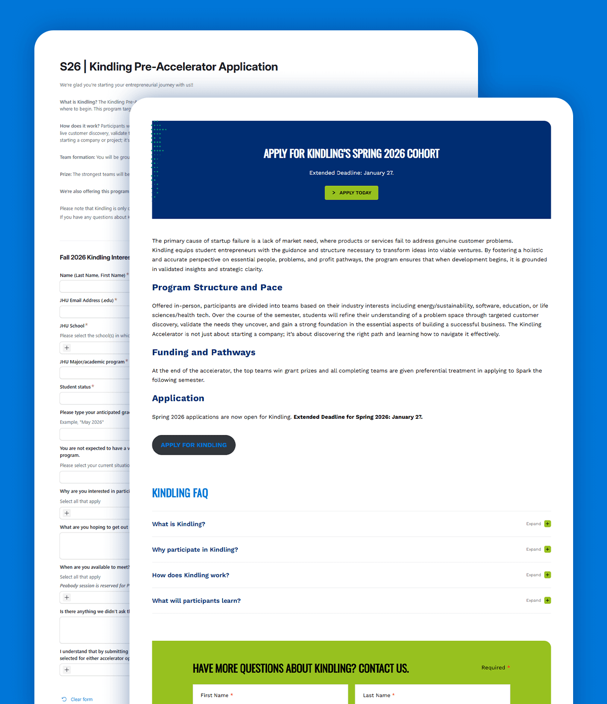 resources and contact for support